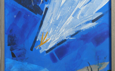 Kometa II, 50 x 70 cm
