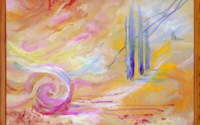 Toskánsko, 50 x 70 cm