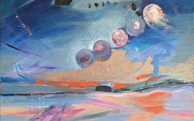 Úplněk, 50 x 70 cm